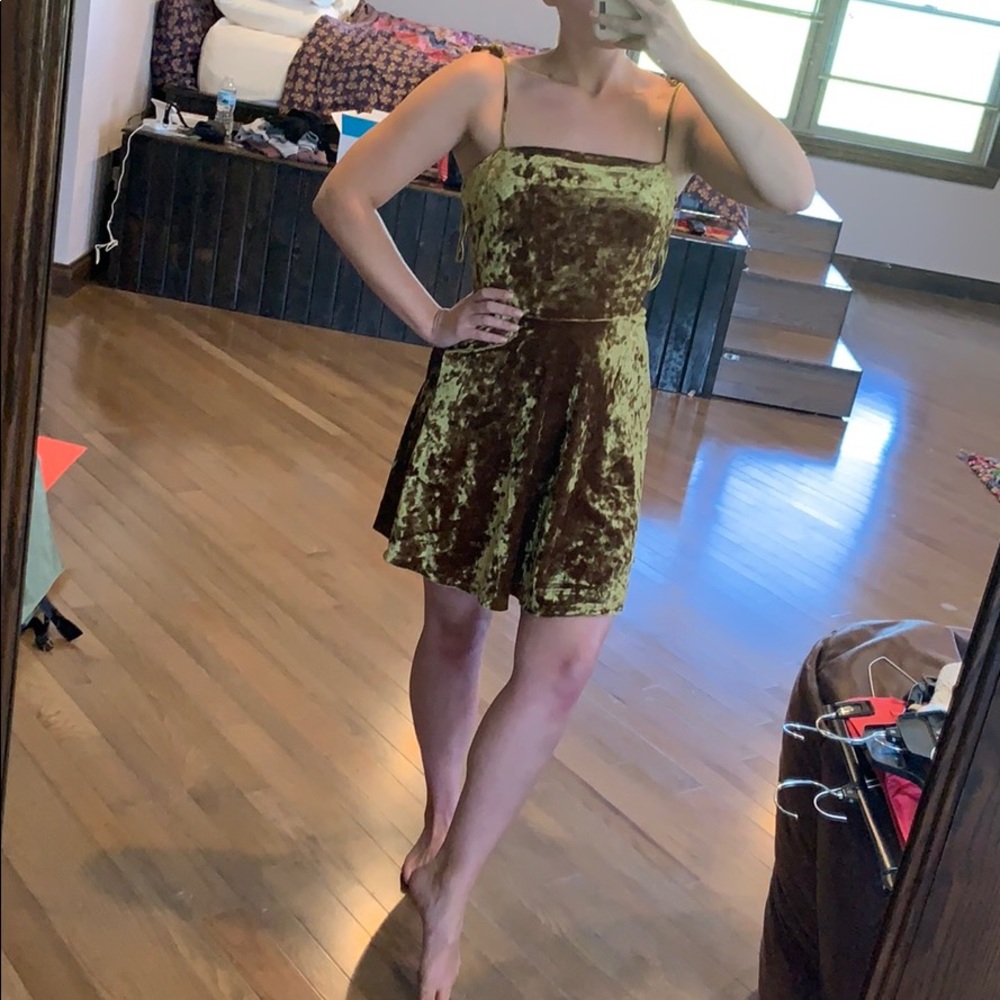 Velvet Mini Dress